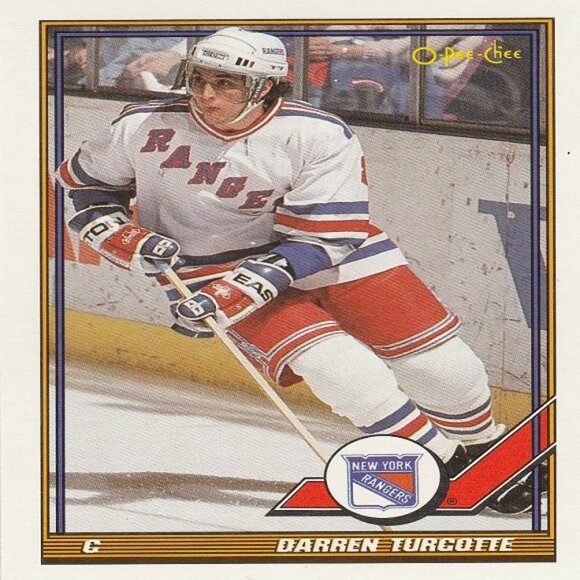 Darren Turcotte NYR Hockey Card Collection - Picture 7 of 10